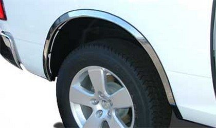ICI Polished Stainless Full Fender Trim 02-09 Dodge Ram - Click Image to Close